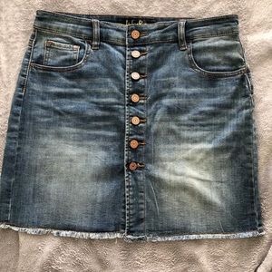 Jean skirt